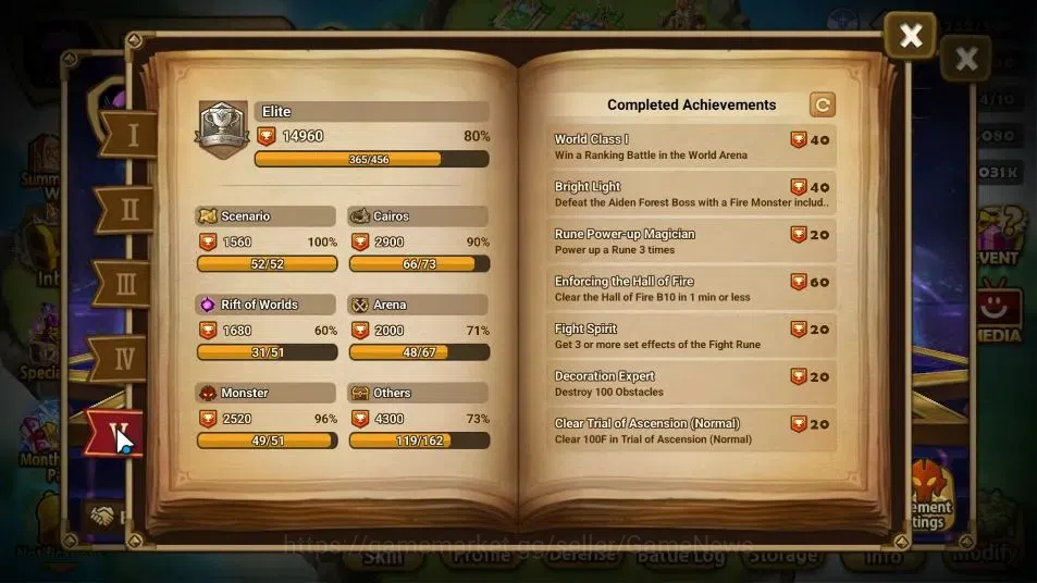 Summoners War: Sky Arena Accounts ASIA Lv100|2 LD[Jackson,Frederic]|60 Total NB5[Leo image 7