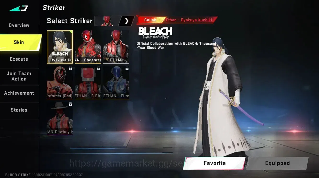 Blood Strike Accounts ASIA|Collab BLEACH Ethan-Byakuya|+VOLT-Halloween,A image 4