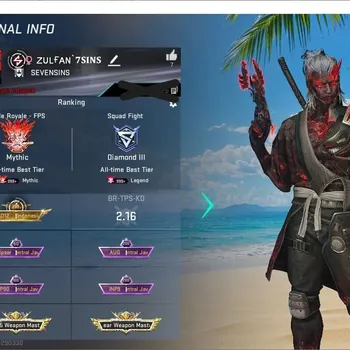 Blood Strike Accounts Collab Skin ASIA|2 Eternal:D-Eagle,MP7-Tidesong|7 Limit|12 COLLAB :AOT/7DS/TR/LS/OPM/Enzo/Bleach|13