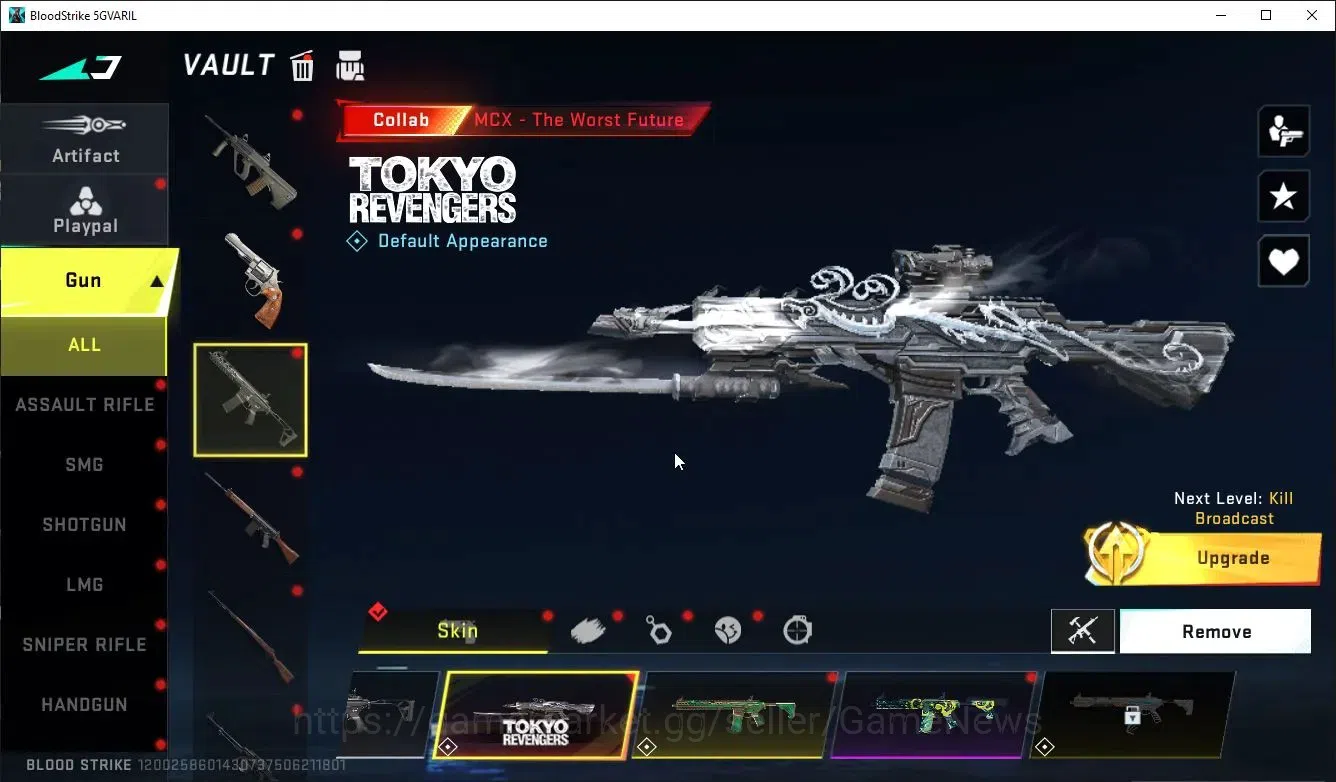 Blood Strike Accounts ASIA|ETERNAL DeAgle+MELEE DualBlades,Collab TOKRAV image 10