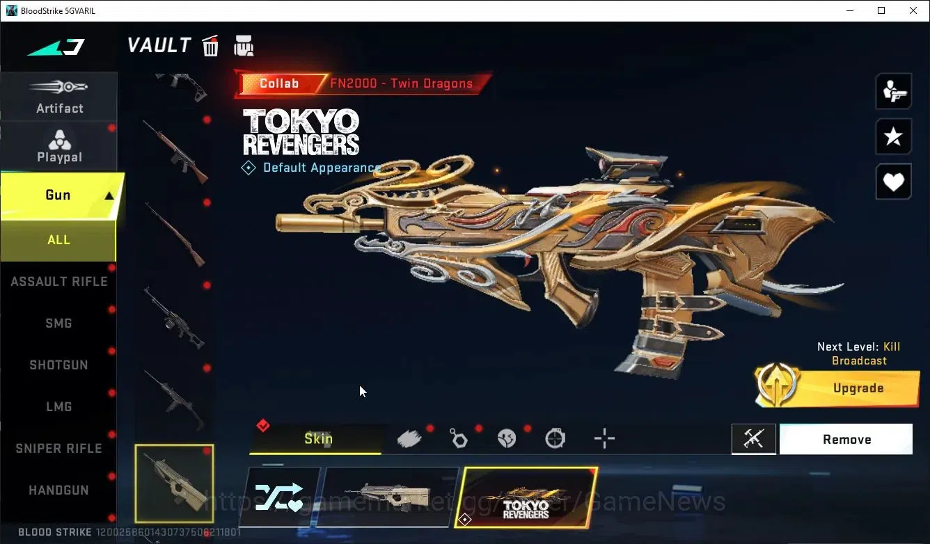 Blood Strike Accounts ASIA|ETERNAL DeAgle+MELEE DualBlades,Collab TOKRAV image 11