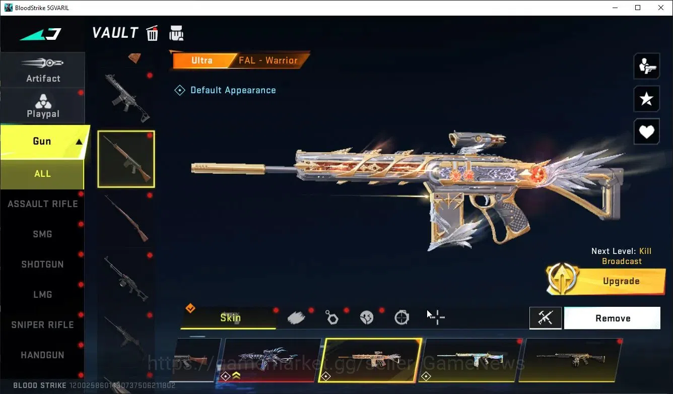 Blood Strike Accounts ASIA|ETERNAL DeAgle+MELEE DualBlades,Collab TOKRAV image 13