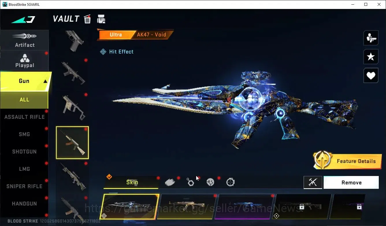 Blood Strike Accounts ASIA|ETERNAL DeAgle+MELEE DualBlades,Collab TOKRAV image 16