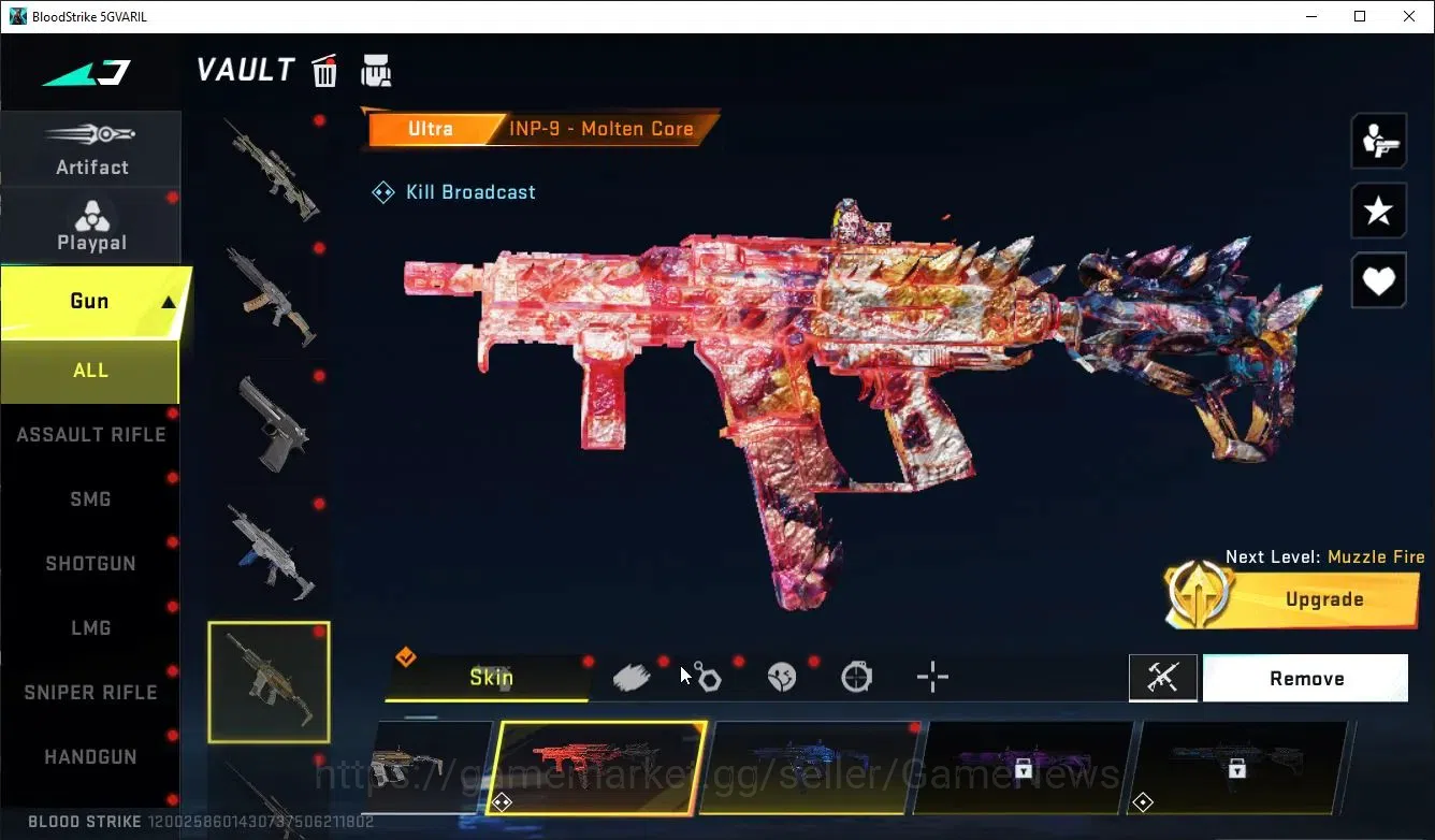 Blood Strike Accounts ASIA|ETERNAL DeAgle+MELEE DualBlades,Collab TOKRAV image 17