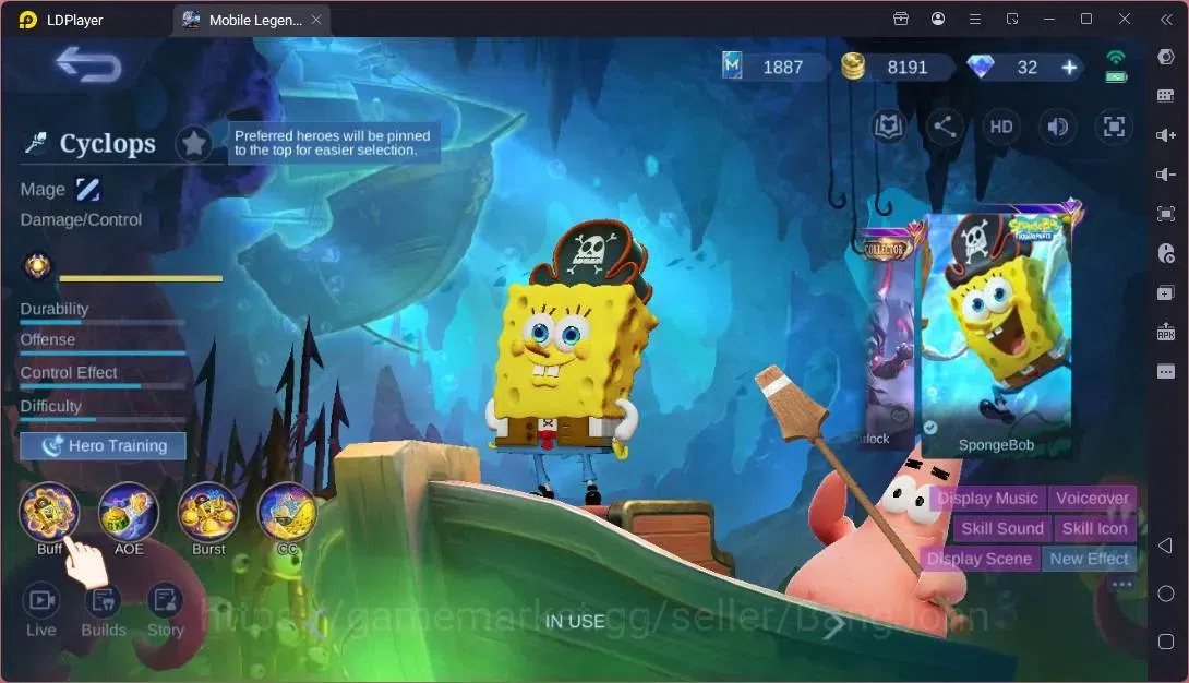 Mobile Legends: Bang Bang Accounts Global|Hero 85|Skin 253|Renowned|Sanrio Floryn|KOF image 17