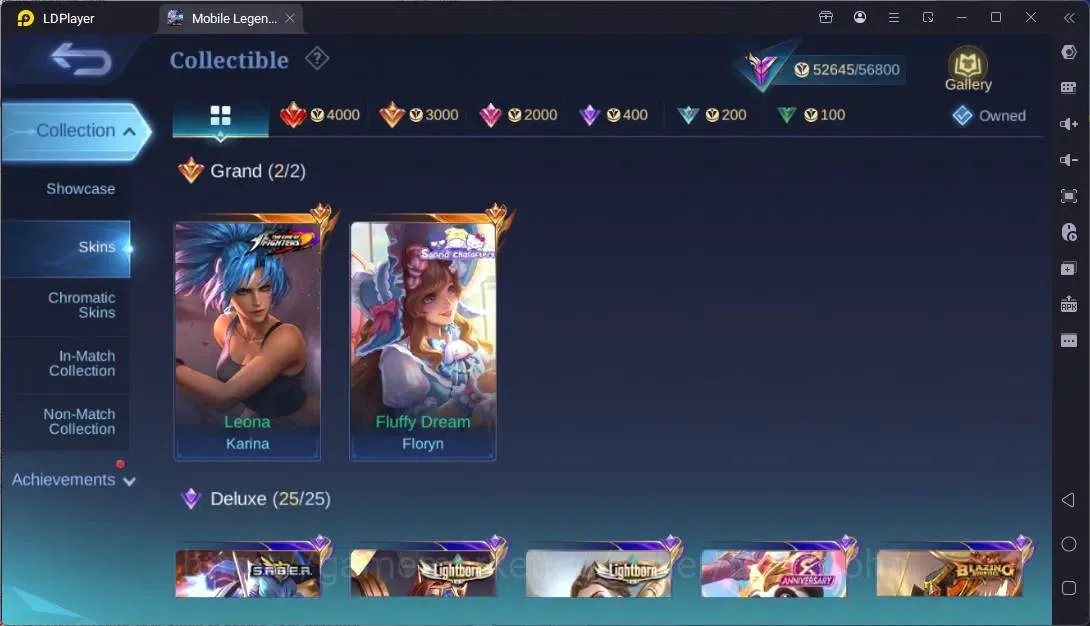 Mobile Legends: Bang Bang Accounts Global|Hero 85|Skin 253|Renowned|Sanrio Floryn|KOF image 6