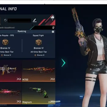 Blood Strike Accounts Starter ASIA STARTER |1 ETERNAL: 1 UMP45 INFINITE |2 ULTRA kalaCrismon,M700  | 1 LEGENDARY