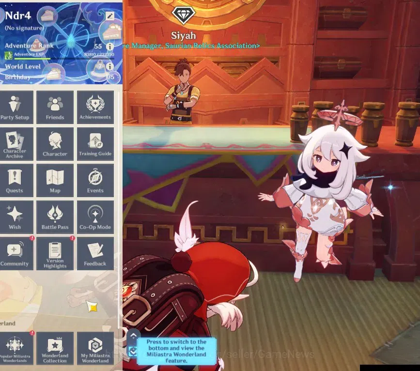 Genshin Impact Accounts ASIA|AR 55|Rate On|5 Limited + 3 (*5 Weapon)|Furin image 1