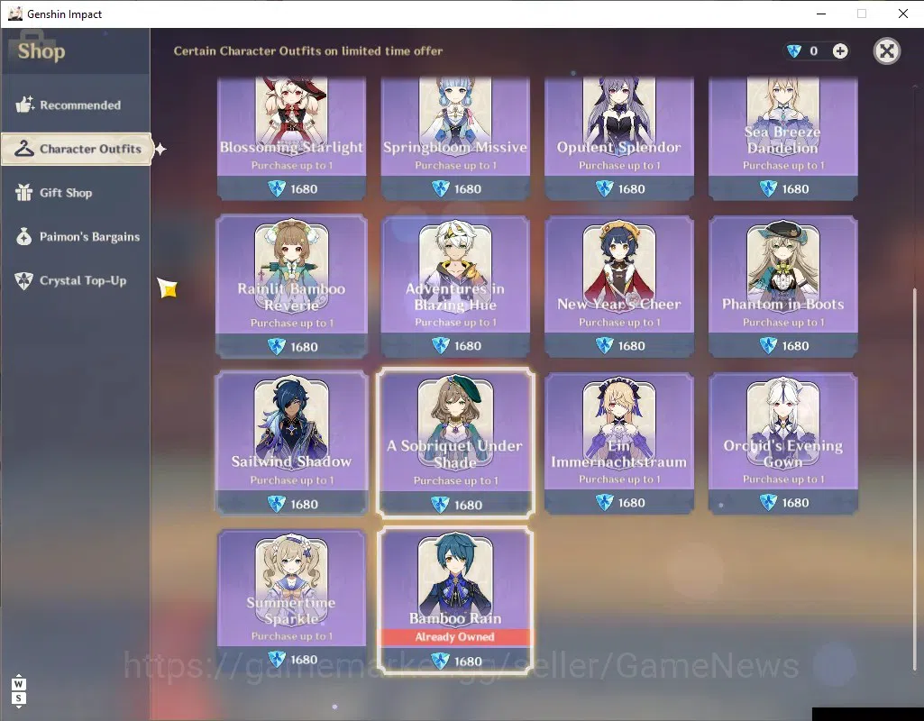 Genshin Impact Accounts ASIA|AR 55|Rate On|5 Limited + 3 (*5 Weapon)|Furin image 14