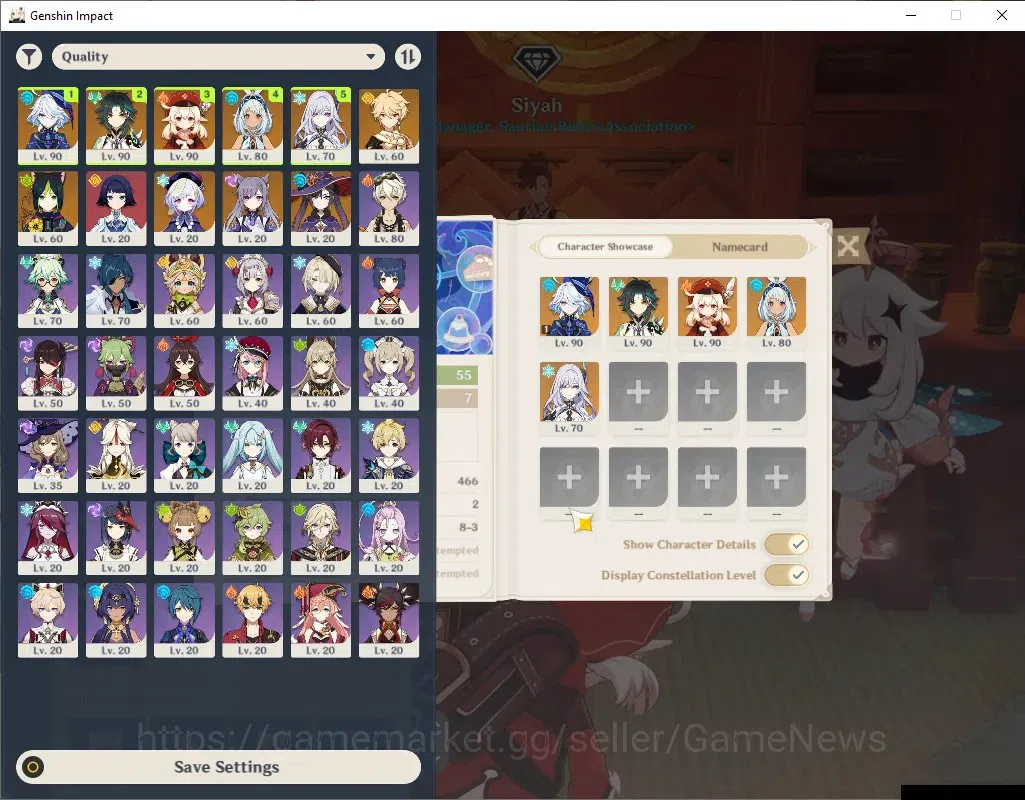Genshin Impact Accounts ASIA|AR 55|Rate On|5 Limited + 3 (*5 Weapon)|Furin image 2