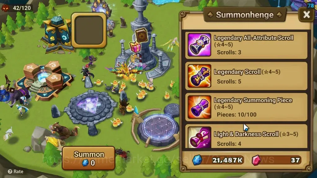 Summoners War: Sky Arena Accounts ASIA|Lv 26|Ready Gacha|99 12-YSC + 160 11-YSC + 3 image 13