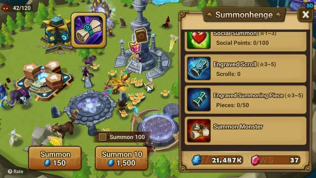 Summoners War: Sky Arena Accounts ASIA|Lv 26|Ready Gacha|99 12-YSC + 160 11-YSC + 3 image 16