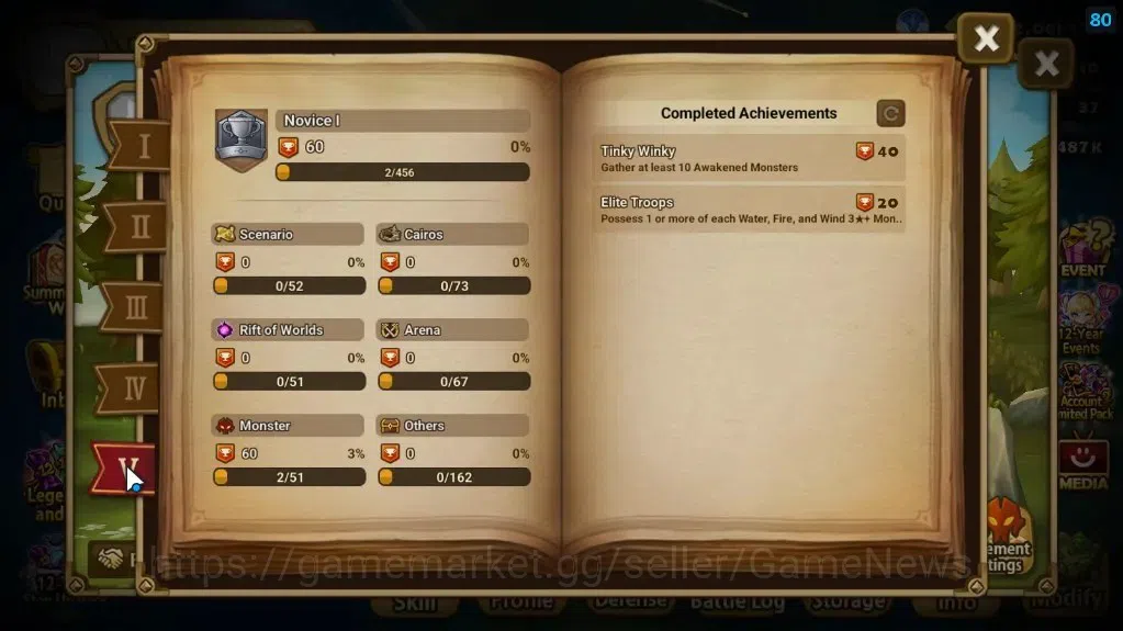 Summoners War: Sky Arena Accounts ASIA|Lv 26|Ready Gacha|99 12-YSC + 160 11-YSC + 3 image 7