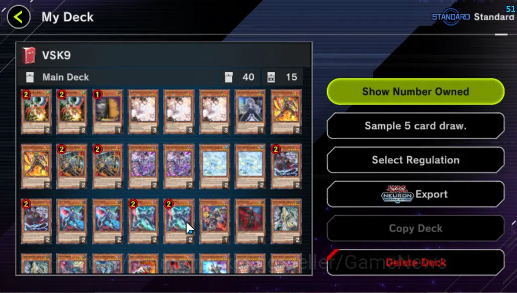 Yu-Gi-Oh! Master Duel Accounts Lv 18 | 20 Deck |VSK9,Dracotail Maid,Dragonmaid,Lu image 4