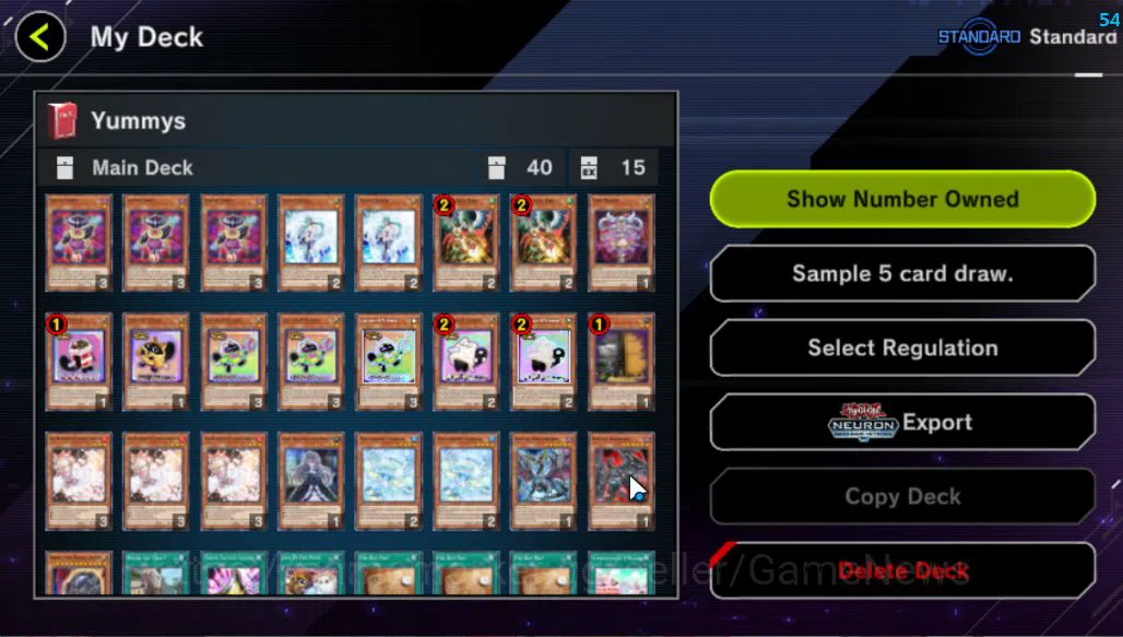 Yu-Gi-Oh! Master Duel Accounts Lv 18 | 20 Deck |VSK9,Dracotail Maid,Dragonmaid,Lu image 6