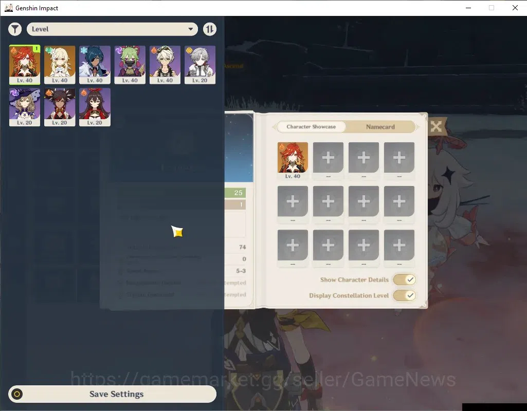 Genshin Impact Accounts Asia|AR 25|1 Limited + 1 (*5 Weapon)|Mavuika|Disas image 2