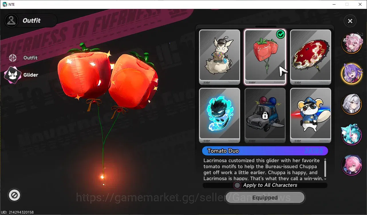 Neverness to Everness Accounts GLOBAL ASIA|HL44|TL23|10 SSR 3 Limited [LacrimosaA image 12