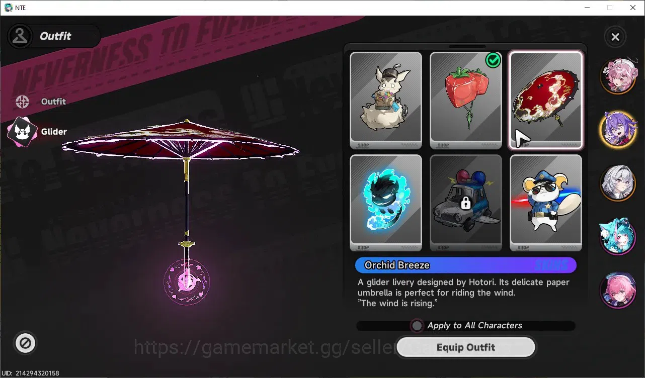 Neverness to Everness Accounts GLOBAL ASIA|HL44|TL23|10 SSR 3 Limited [LacrimosaA image 13