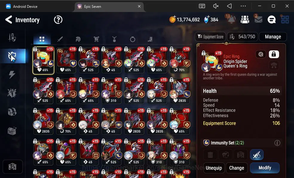 Epic Seven Accounts ASIA Unverif|20 ML(BArunka,Notos,LOTScales,etc)+Ri image 15