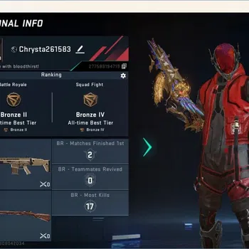 Blood Strike Accounts Others AMERIKA | 1 Eternal Gun: INP-9 - Golden Elegy Lv.1 | 1 Epic Name Changing Card | Check SS
