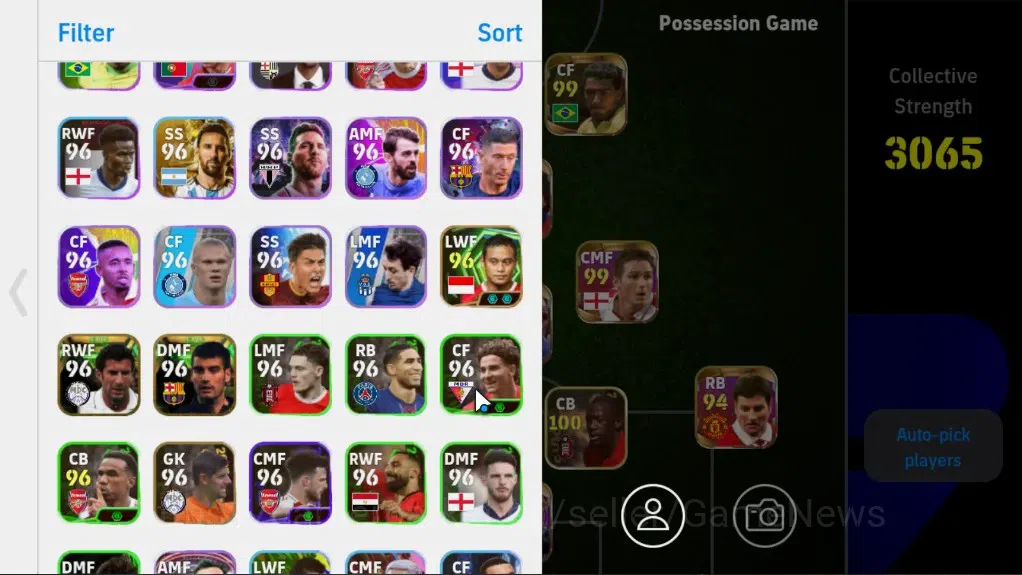 eFootball Accounts Legends & Iconic Players Android|28Epic,Dennis Bergkamp,Raul,Cafu,Javier Zaneti,Frank Rijkaard|17Legend 3