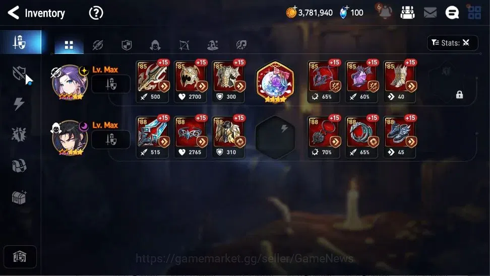 Epic Seven Accounts GLOBAL|UnVerif|3 ML(Harsetti,Lionheart Cermia,Byst image 15