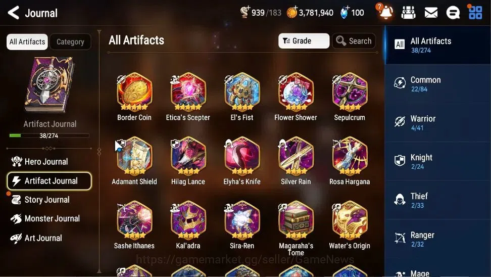 Epic Seven Accounts GLOBAL|UnVerif|3 ML(Harsetti,Lionheart Cermia,Byst image 6