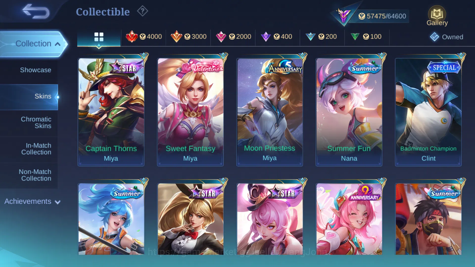 Mobile Legends: Bang Bang Accounts Skin 240 | MWorld Wanwan | Luckybox Chou | Luckybo image 11