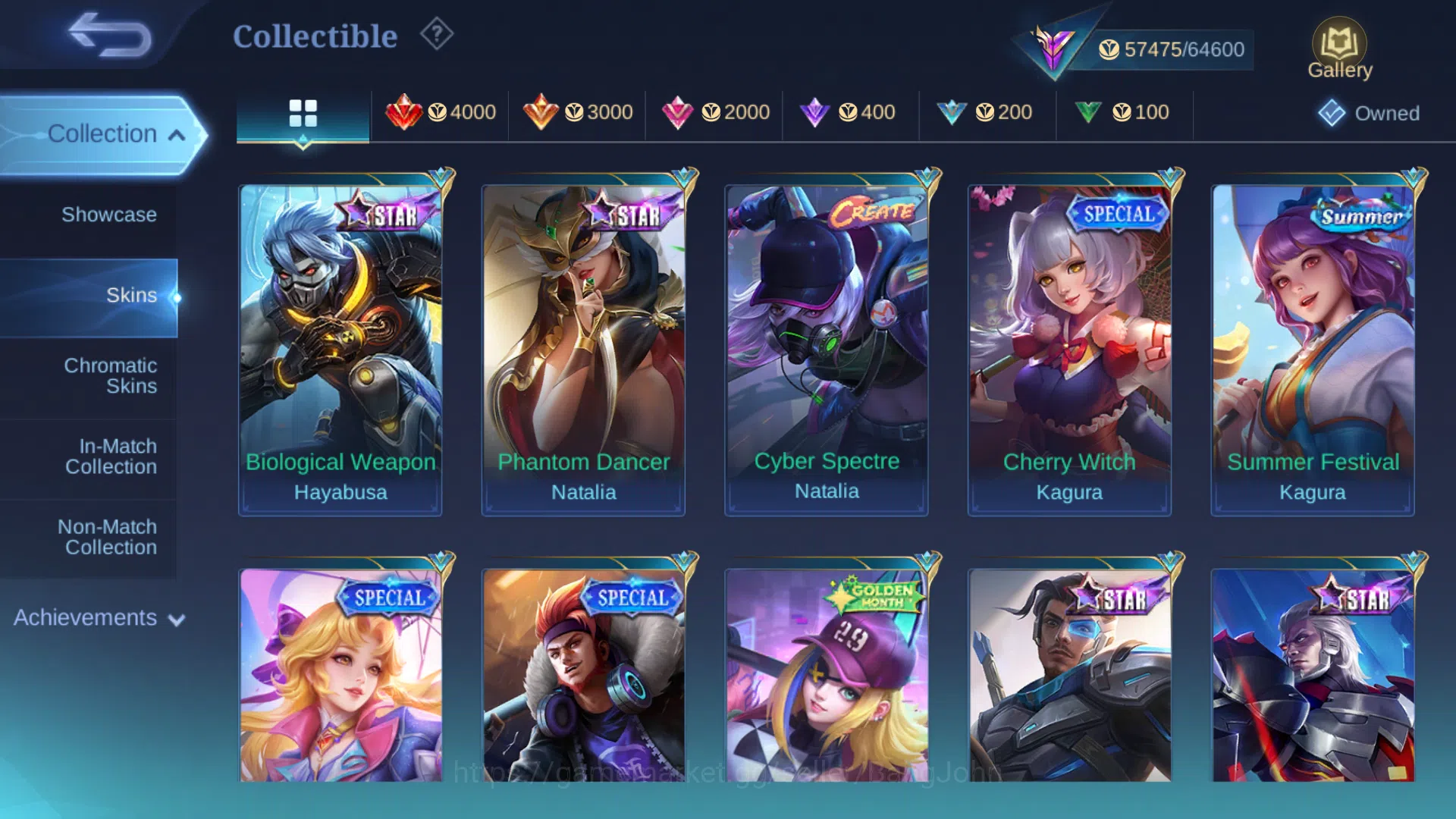 Mobile Legends: Bang Bang Accounts Skin 240 | MWorld Wanwan | Luckybox Chou | Luckybo image 13