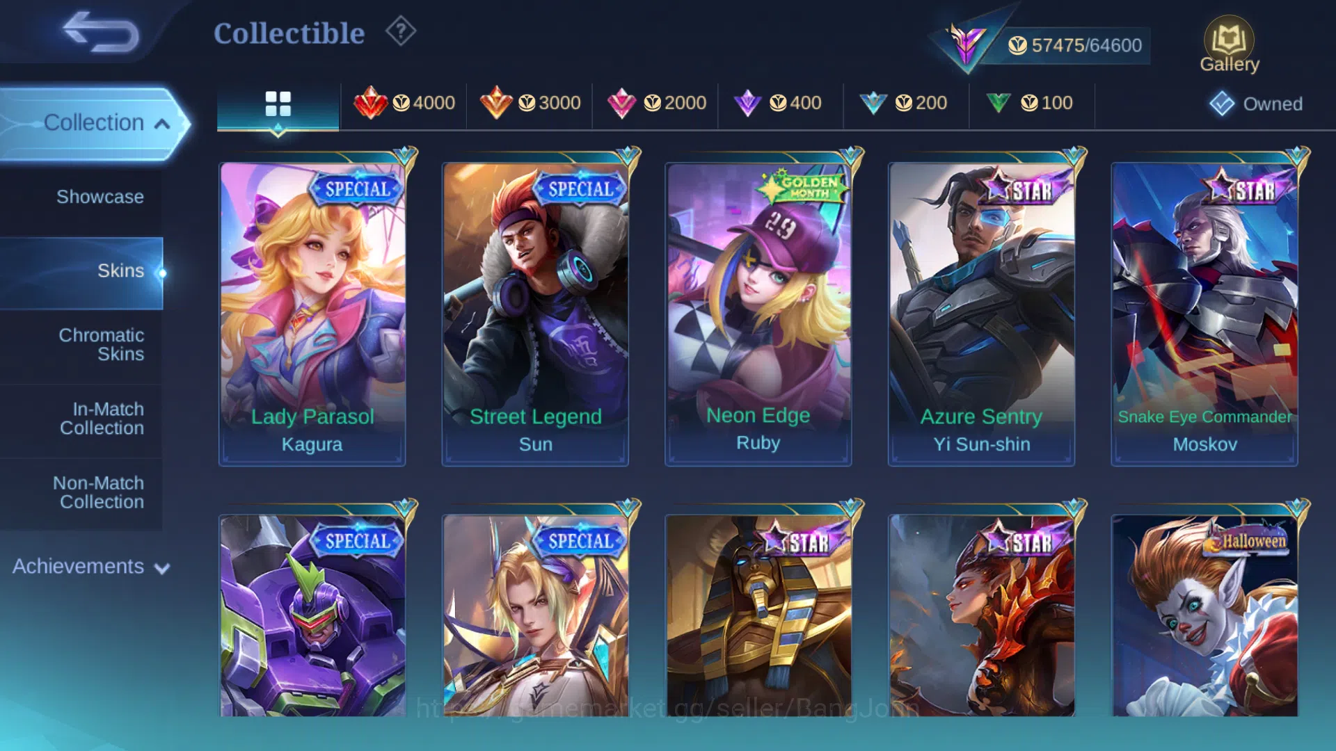 Mobile Legends: Bang Bang Accounts Skin 240 | MWorld Wanwan | Luckybox Chou | Luckybo image 14