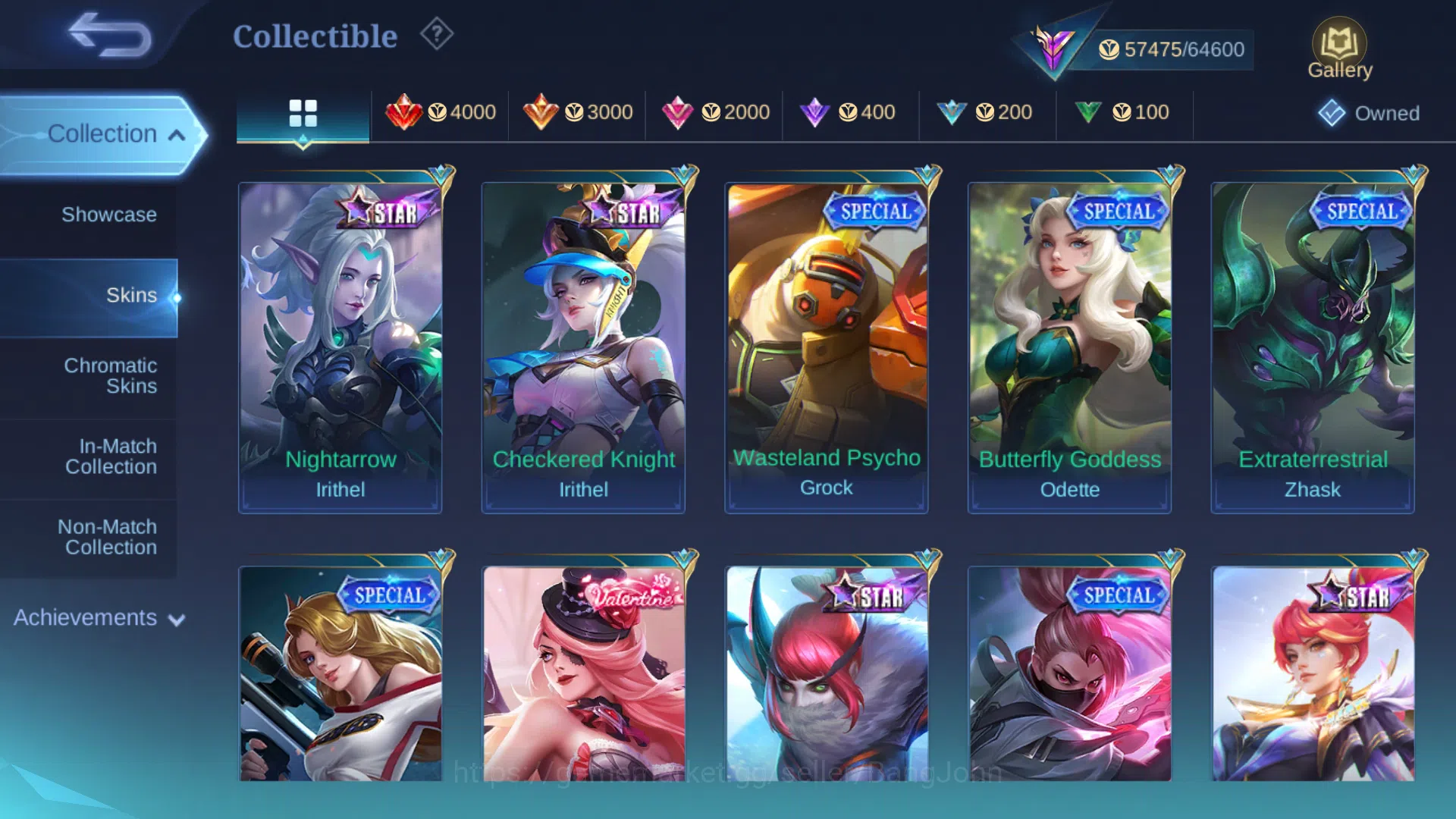 Mobile Legends: Bang Bang Accounts Skin 240 | MWorld Wanwan | Luckybox Chou | Luckybo image 16