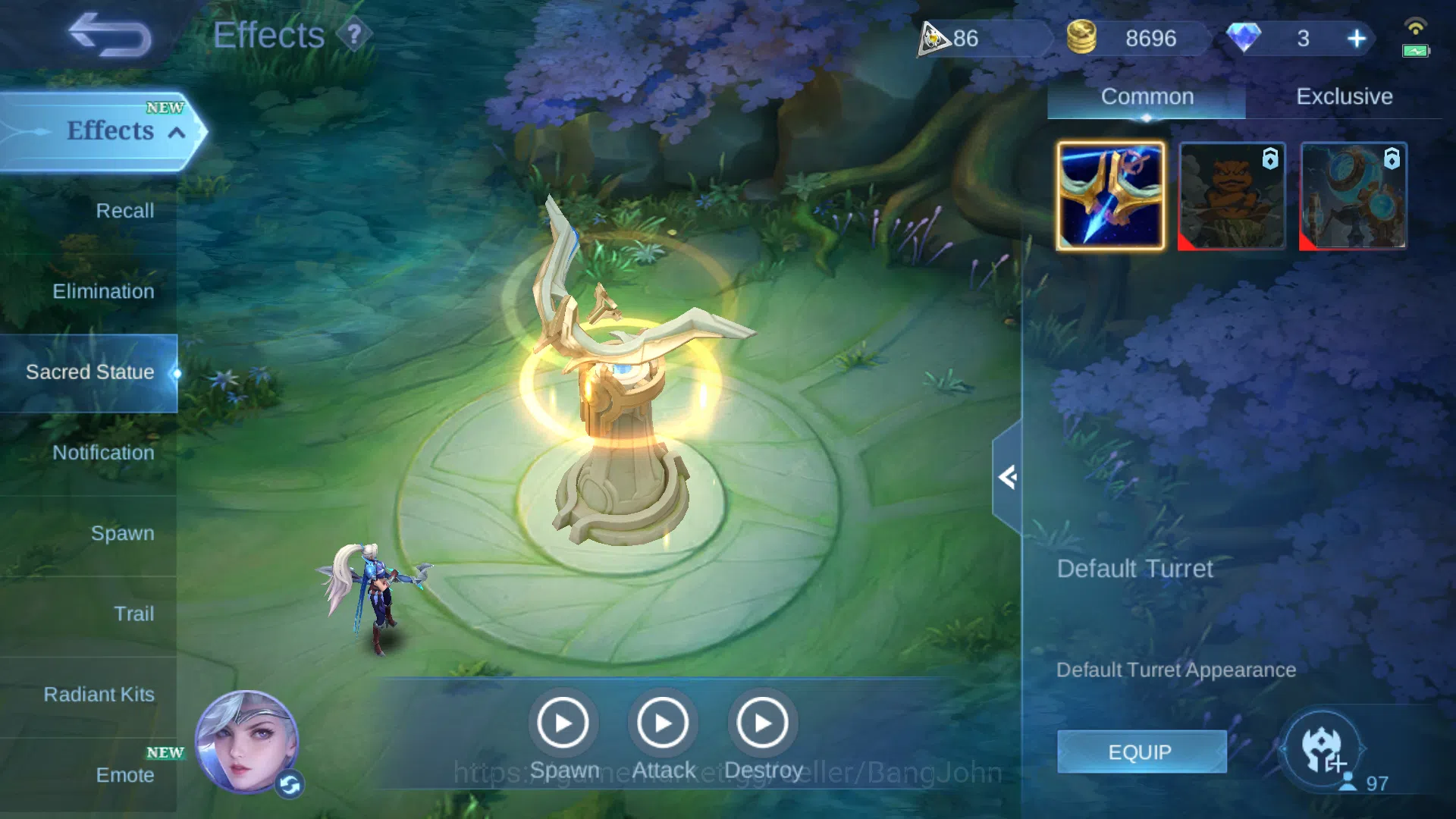 Mobile Legends: Bang Bang Accounts Skin 240 | MWorld Wanwan | Luckybox Chou | Luckybo image 19
