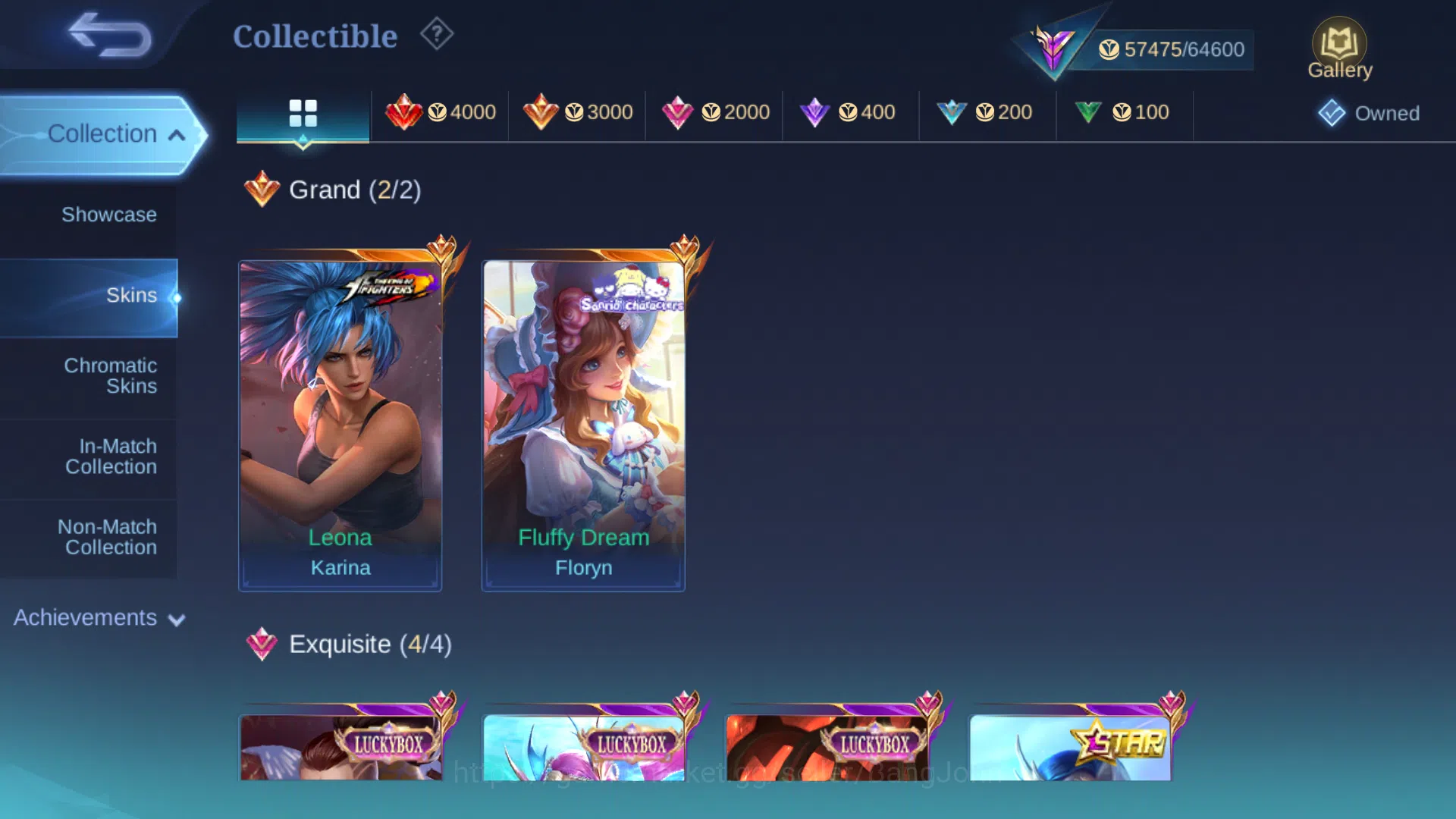 Mobile Legends: Bang Bang Accounts Skin 240 | MWorld Wanwan | Luckybox Chou | Luckybo image 4
