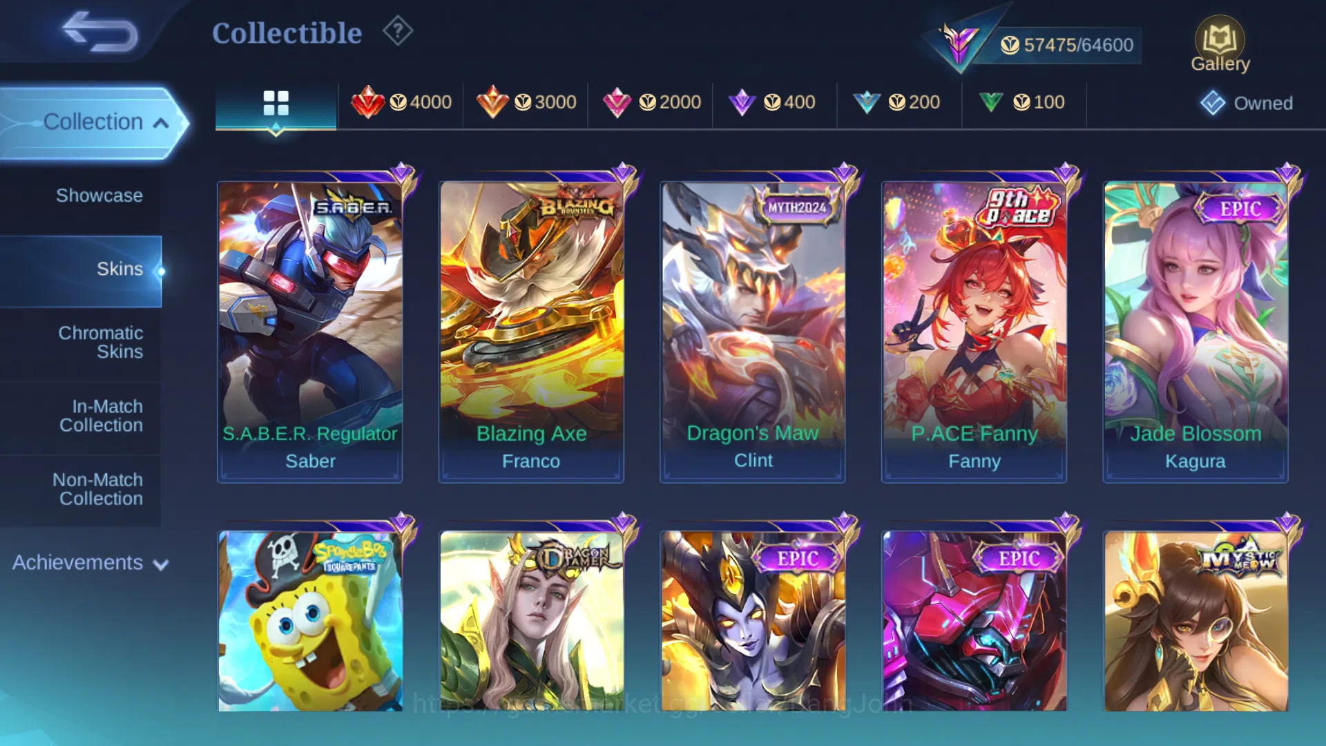 Mobile Legends: Bang Bang Accounts Skin 240 | MWorld Wanwan | Luckybox Chou | Luckybo image 6
