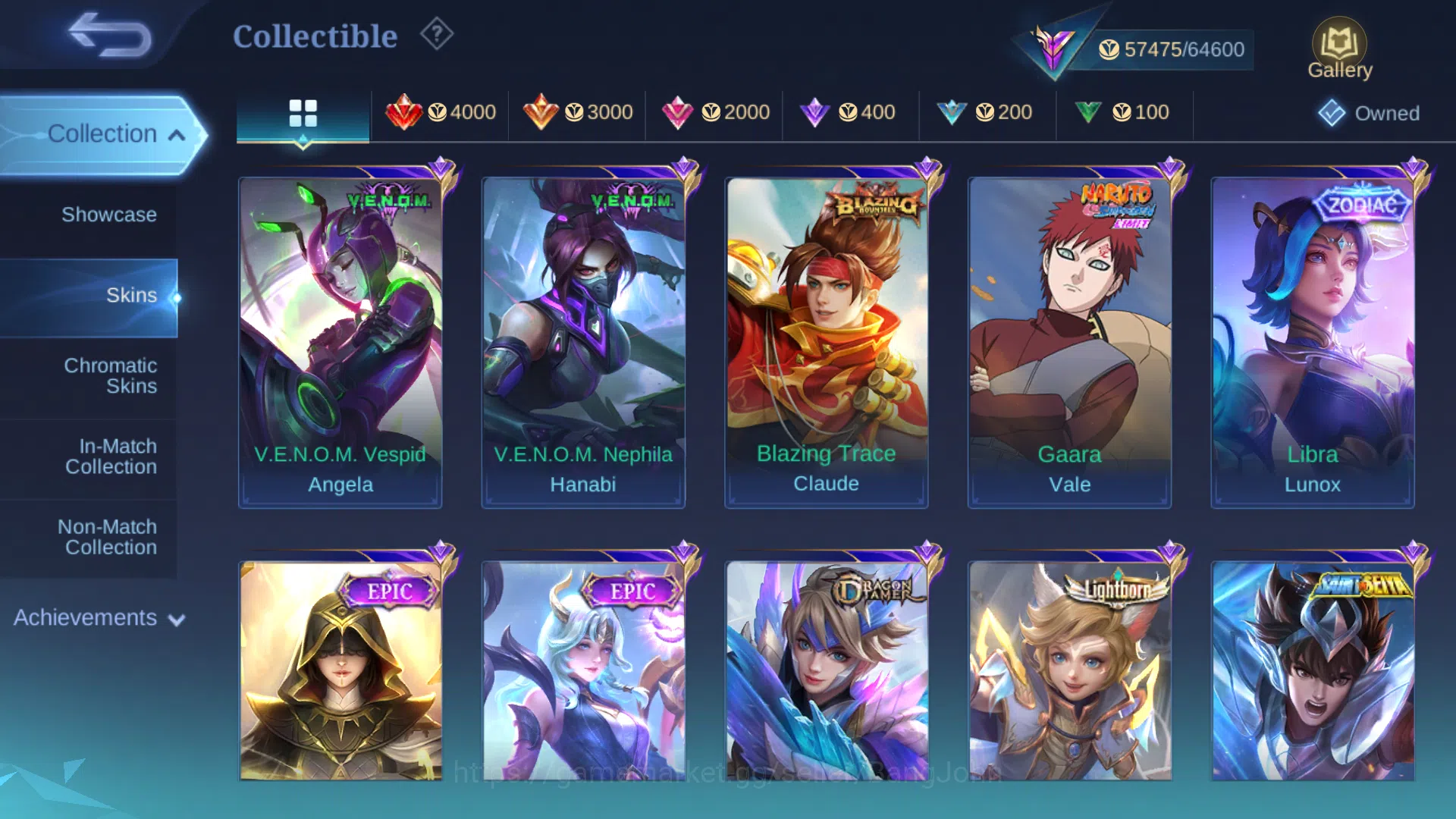 Mobile Legends: Bang Bang Accounts Skin 240 | MWorld Wanwan | Luckybox Chou | Luckybo image 8