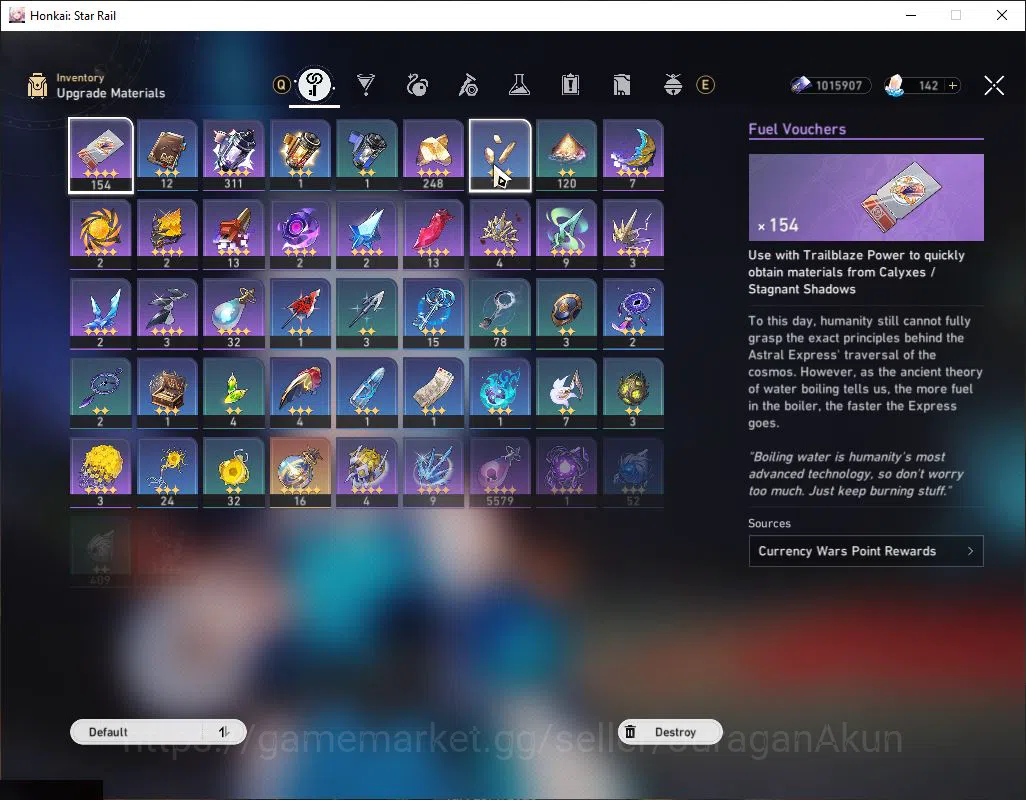 Honkai Star Rail Accounts Mid Game ASIA|TL 67| 12 Limited 5