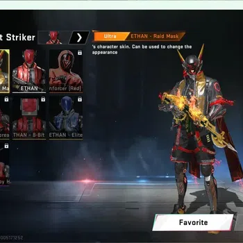 Blood Strike Rare Skin ASIA | 1 7DS: AK47 Sacred Axe Rhitta | 2 ULTRA STR image 1