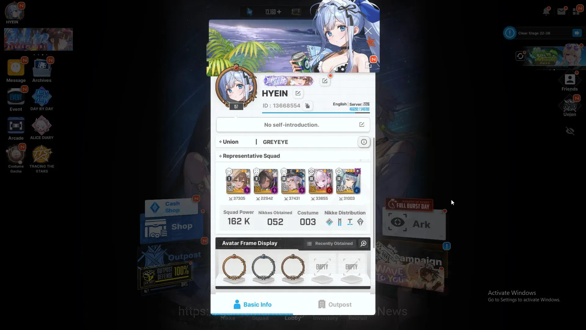 Goddess of Victory: Nikke Accounts Endgame SEA|33 SSR|Sync Lv160|Gem 13K|Collab (Lily),Neon:Vision 2
