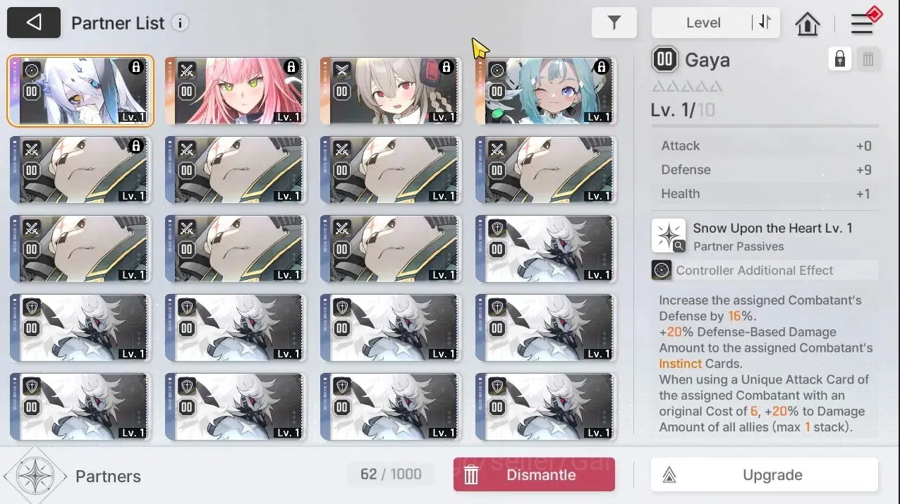 Chaos Zero Nightmare Accounts GLOBAL Lv 5|5 SSR[Heidemari,Narja+Sign,Khalipe,Rin image 5