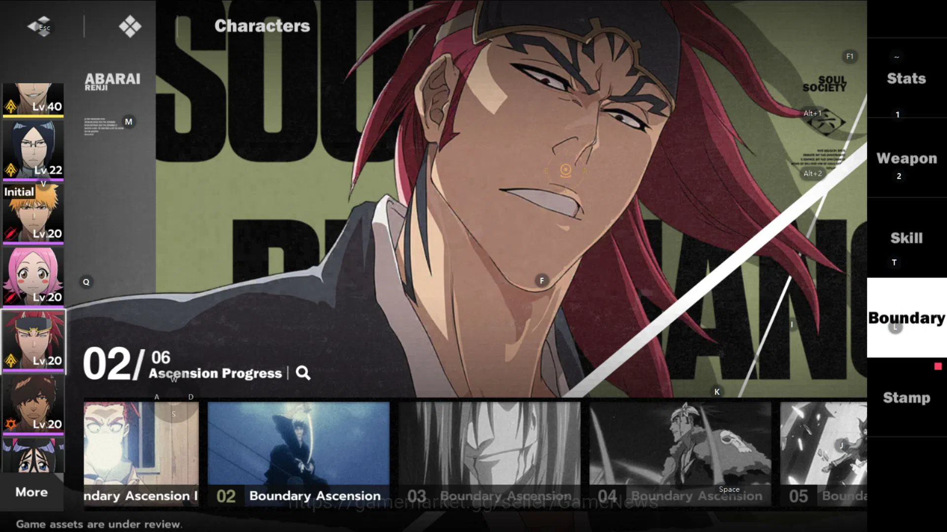 BLEACH: Soul Resonance Accounts Sv SEA Nuverse |Lv22|3 SRR(Kaname,Byakuya,Ikkaku)1 image 14