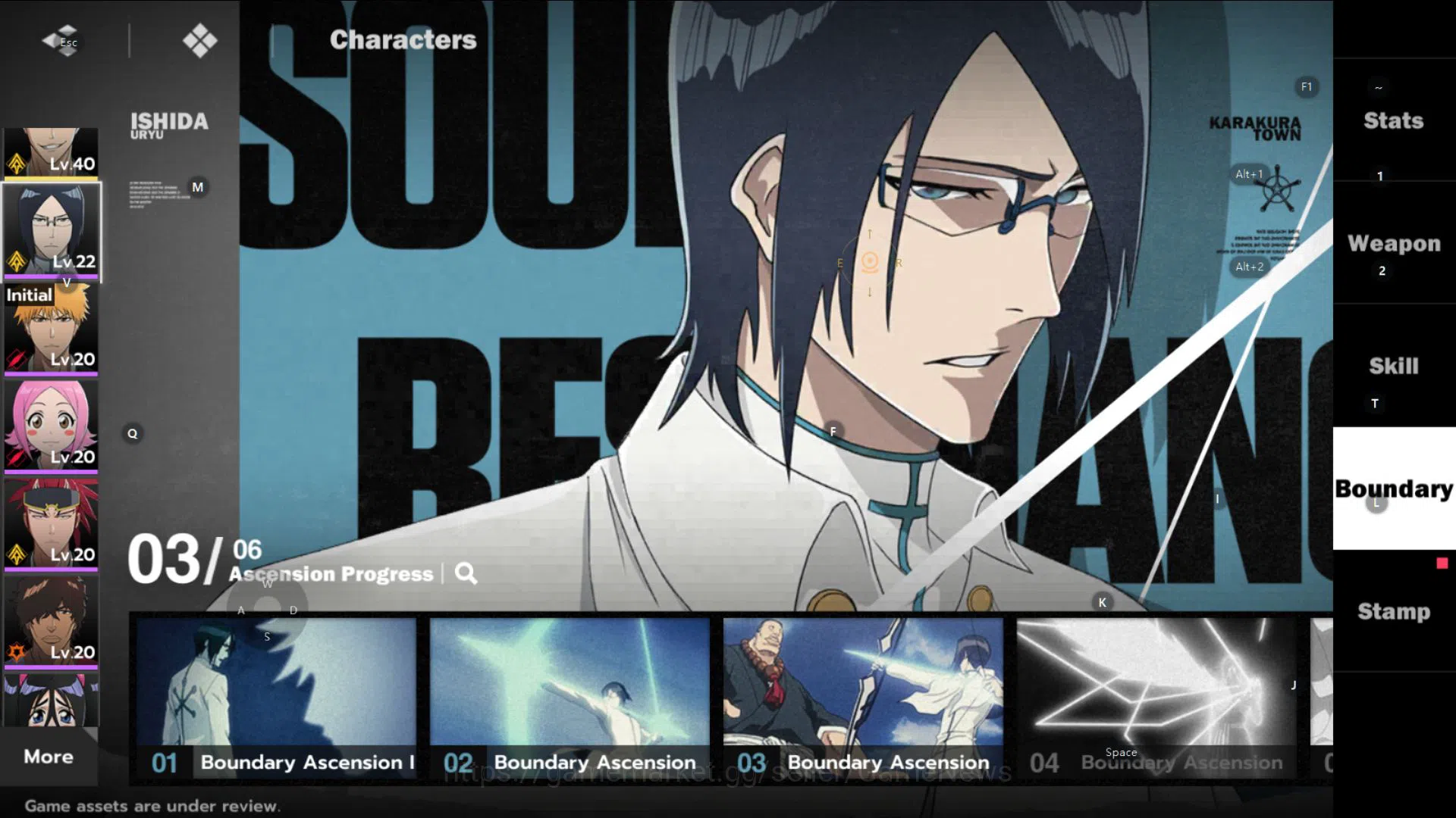 BLEACH: Soul Resonance Accounts Sv SEA Nuverse |Lv22|3 SRR(Kaname,Byakuya,Ikkaku)1 image 17