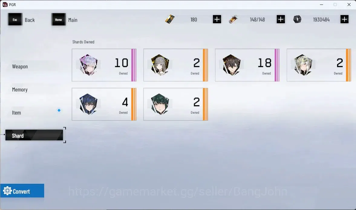 Punishing: Gray Raven Accounts ASIA | Lv.49 | Lucia Crimson Weave+Sign | No. 21 F image 12