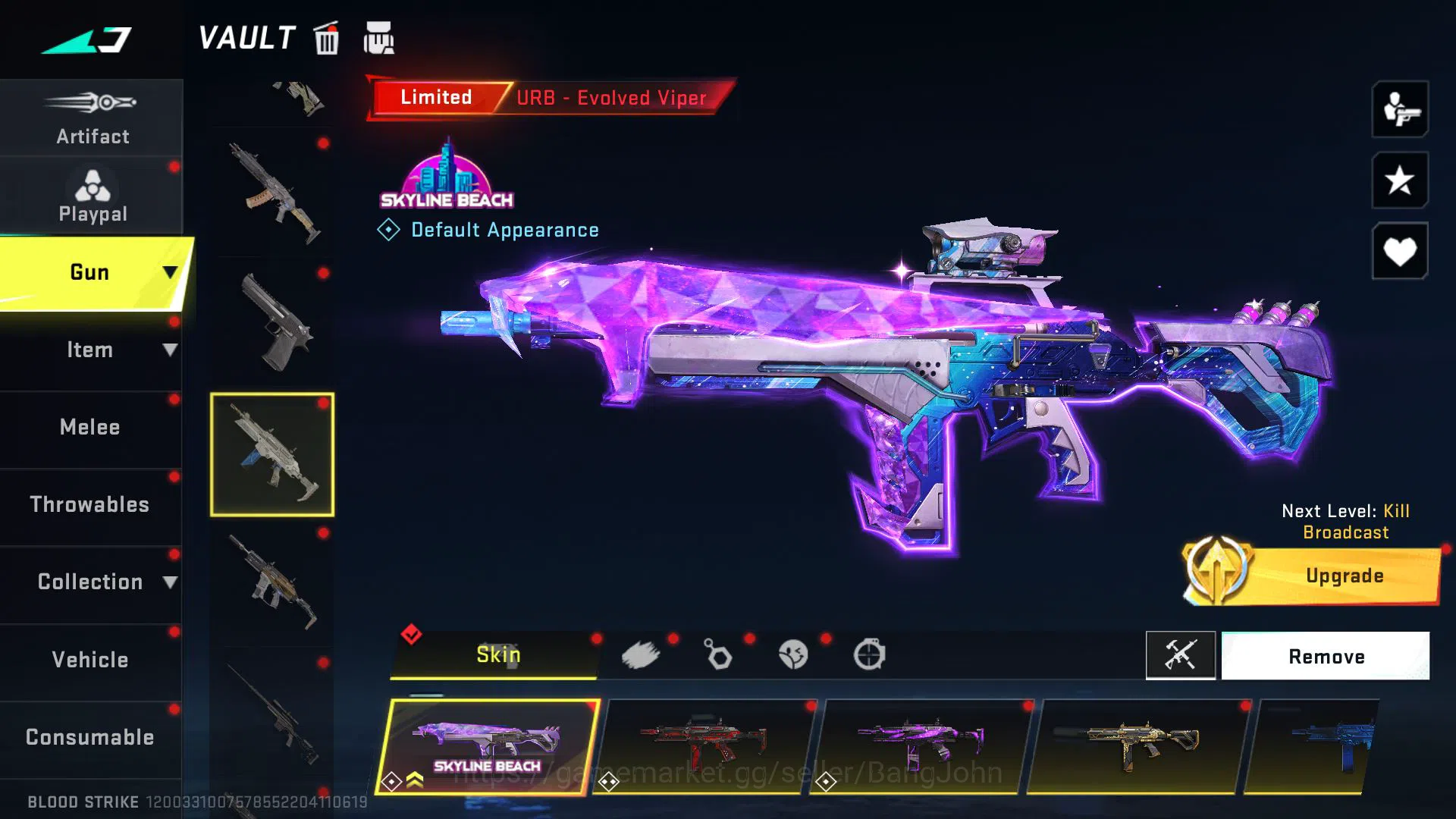 Blood Strike Accounts [ASIA] COLLAB SPEC | ETHAN BLEACH | KATYA EVA | SC image 13