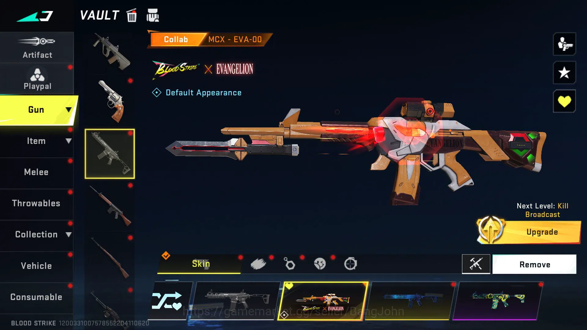 Blood Strike Accounts [ASIA] COLLAB SPEC | ETHAN BLEACH | KATYA EVA | SC image 17