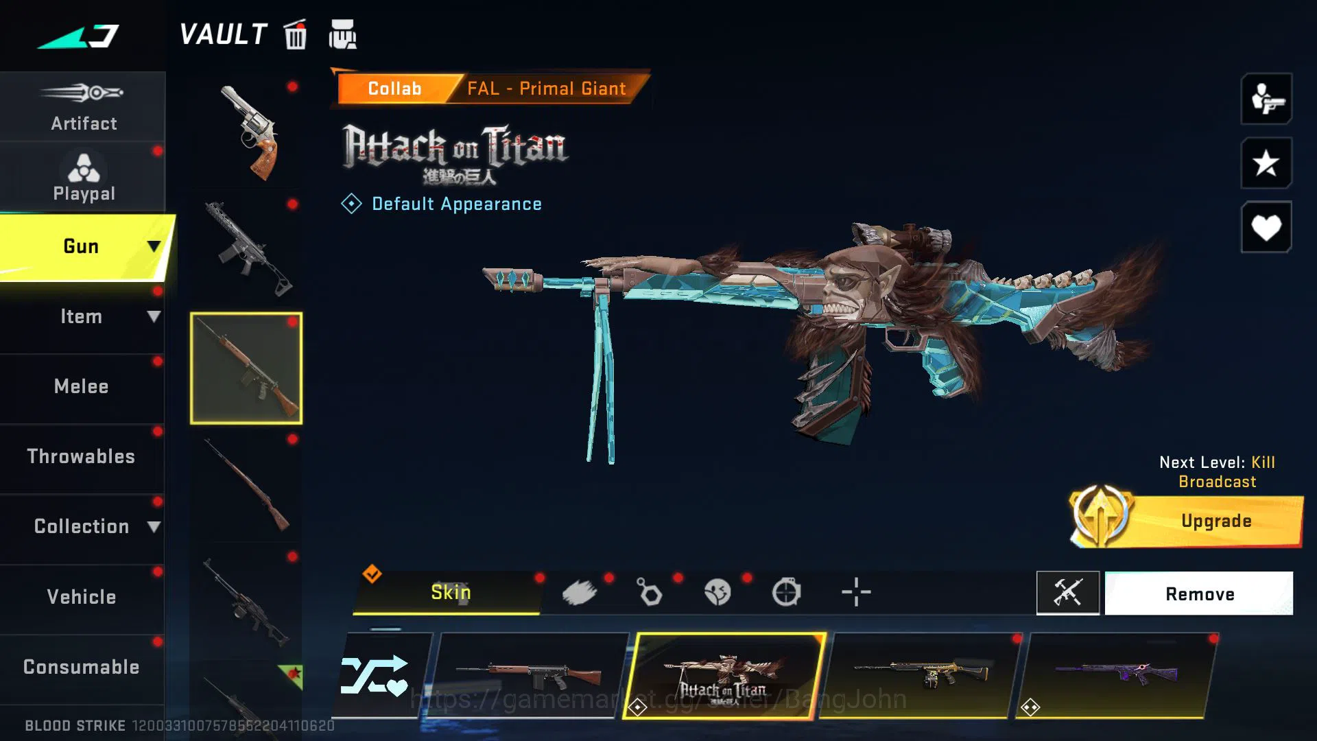 Blood Strike Accounts [ASIA] COLLAB SPEC | ETHAN BLEACH | KATYA EVA | SC image 18