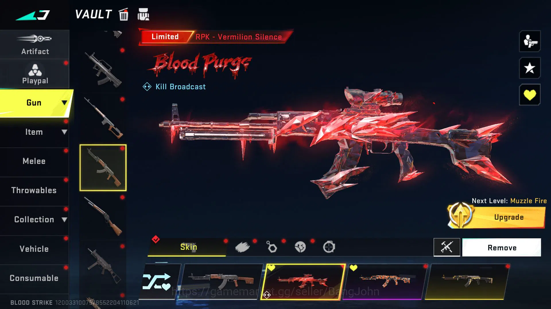 Blood Strike Accounts [ASIA] COLLAB SPEC | ETHAN BLEACH | KATYA EVA | SC image 19