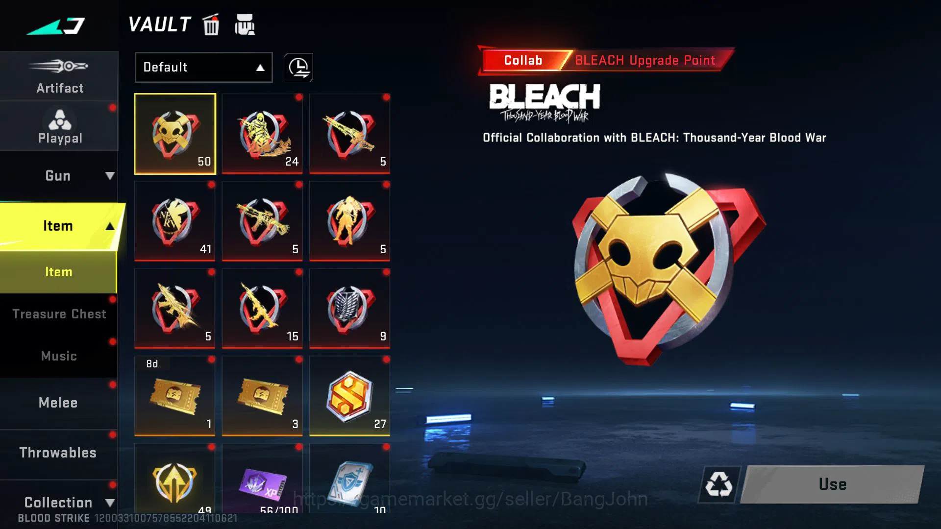 Blood Strike Accounts [ASIA] COLLAB SPEC | ETHAN BLEACH | KATYA EVA | SC image 20