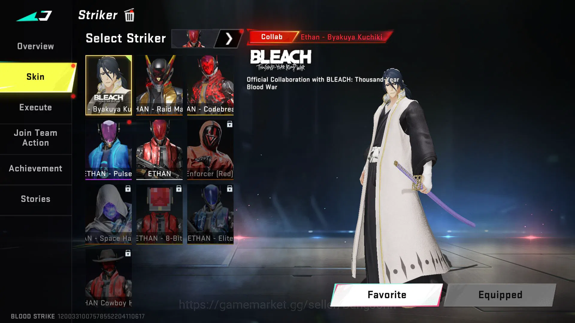 Blood Strike Accounts [ASIA] COLLAB SPEC | ETHAN BLEACH | KATYA EVA | SC image 4