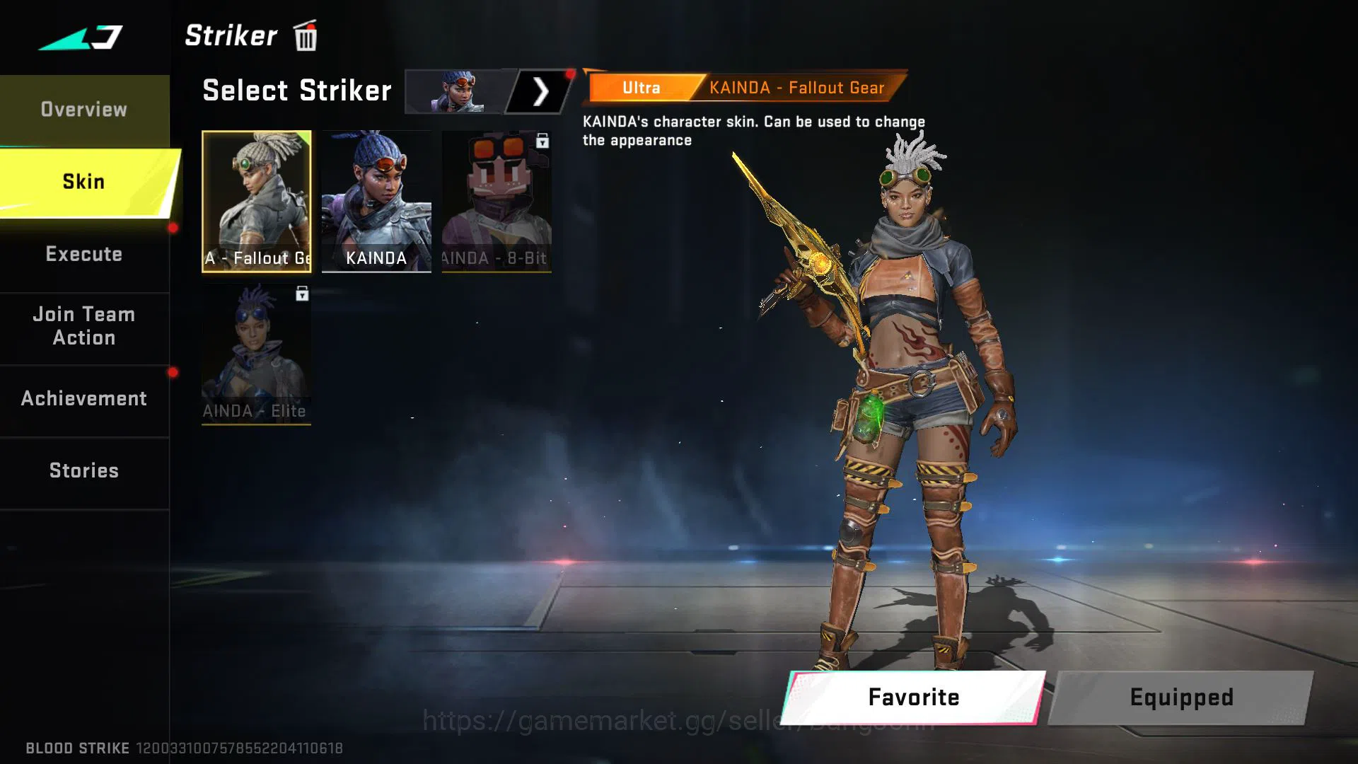 Blood Strike Accounts [ASIA] COLLAB SPEC | ETHAN BLEACH | KATYA EVA | SC image 6