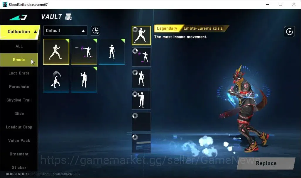 Blood Strike Accounts ASIA|ETERNAL DEagle|Collab TokRev[FN2000,Takemichi image 17